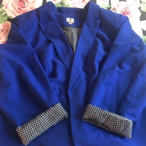 Worthington Royal Blue Blazer in Size 3X